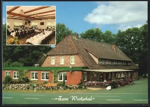 AK Wietzendorf-Reiningen, Gasthaus und Pension Zum Wietzetal, Innenansicht