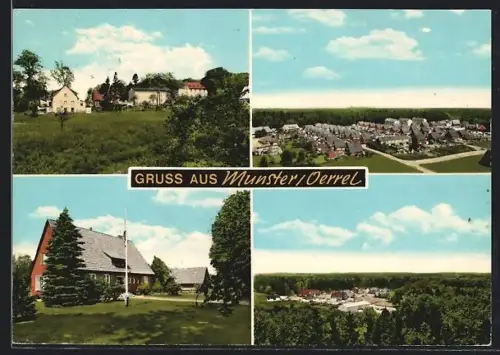 AK Munster /Oerrel, Teilansicht, Wohnhaus, Ortspartie