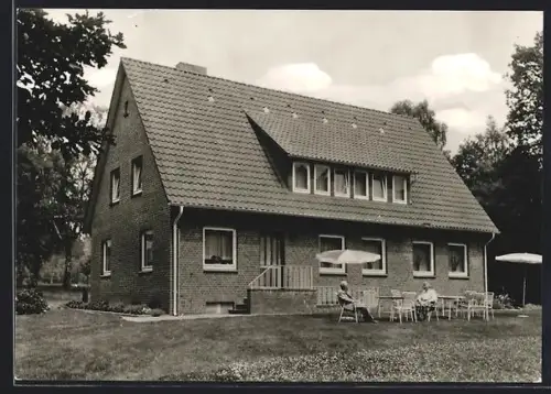 AK Oberhaverbeck /Kreis Soltau, Pension G. Albers