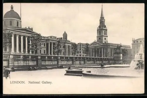 AK London, National Gallery