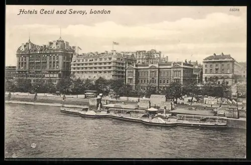 AK London, Hotels Cecil and Savoy
