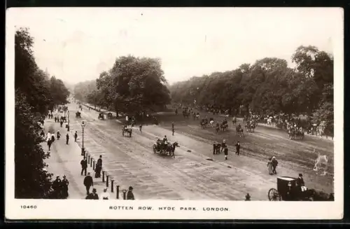 AK London, Rotten Row, Hide Park