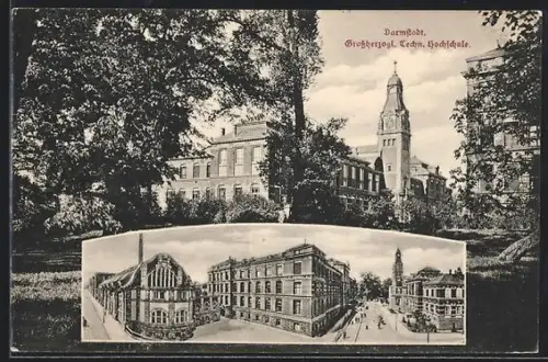 AK Darmstadt, Erzherzogl. Techn. Hochschule