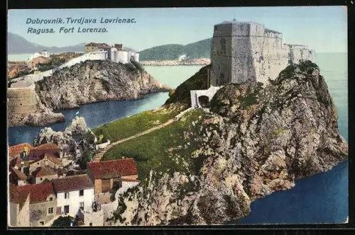AK Dubrovnik / Ragusa, Tvrdjava Lovrienac, Fort Lorenzo