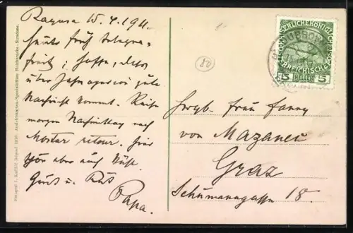 AK Dubrovnik / Ragusa, Tvrdjava Lovrienac, Fort Lorenzo