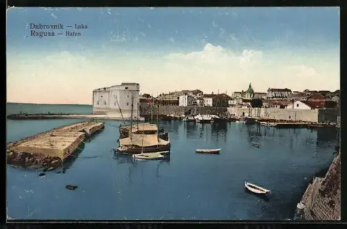 AK Ragusa, Im Hafen, Boote