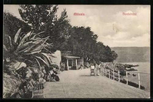 AK Abbazia, Partie am Nordstrand