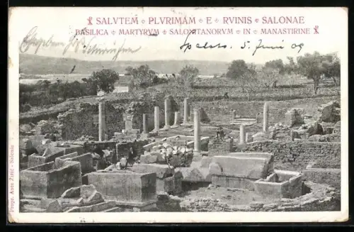 AK Solin, Basilica Martyrum Salonitanorum in Manastirine