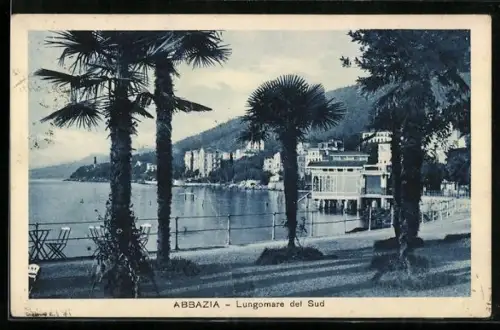 AK Abbazia, Lungomare del Sud