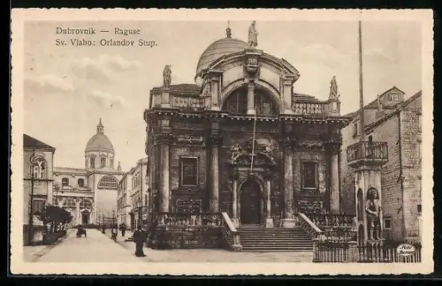 AK Dubrovnik, Sv. Vlaho: Orlandov Stup