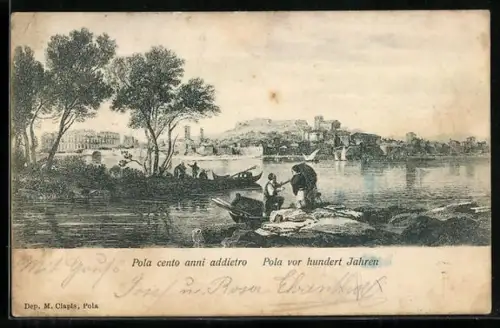 AK Pola, Pola cento anni addietro, Pola vor hundert Jahren