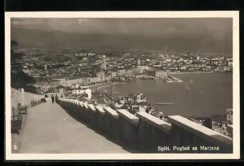 AK Split / Spalato, Pogled sa Marjana