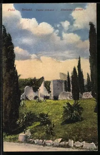 AK Pola, Brioni, Ruine romane