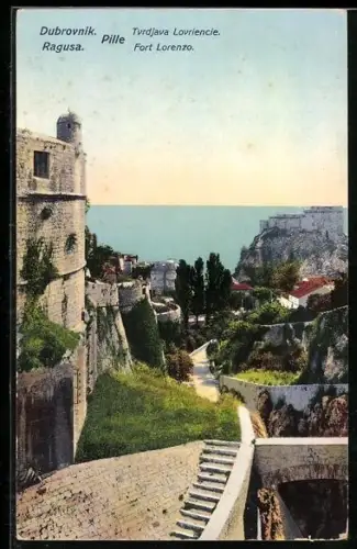 AK Dubrovnik, Pille, Tvrdjava Lovriencie