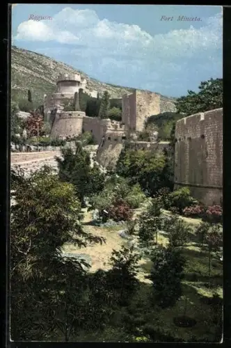 AK Ragusa, Partie am Fort Minceta