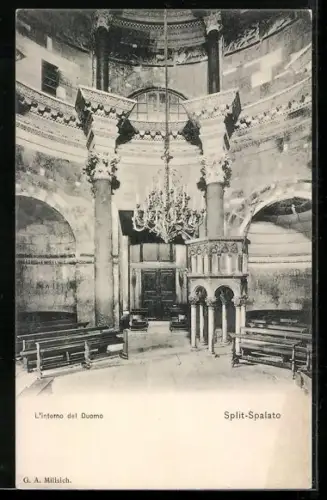 AK Split, L`interno del Duomo