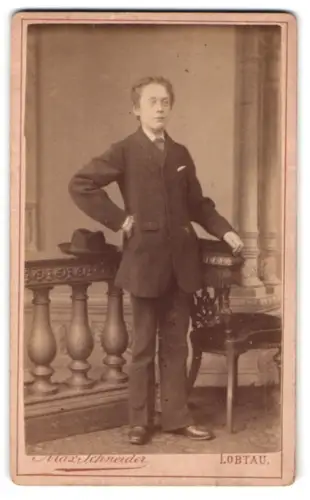 Fotografie Max Schneider, Löbtau, Wilsdrufferstrasse 47, Porträt eines Herrn