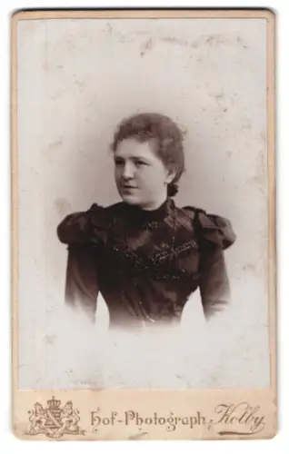 Fotografie Kolby, Zwickau, Plauensche Strasse, Porträt einer Frau