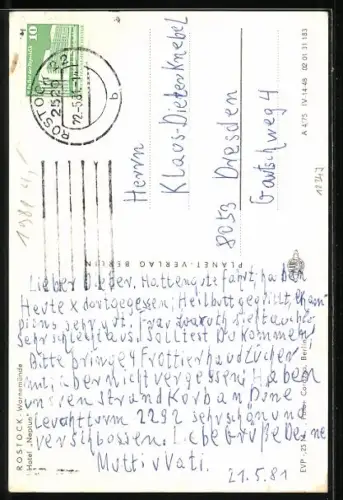 AK Rostock-Warnemünde, Hotel Neptun