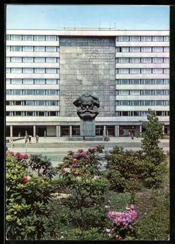AK Karl-Marx-Stadt, Karl-Marx-Monument