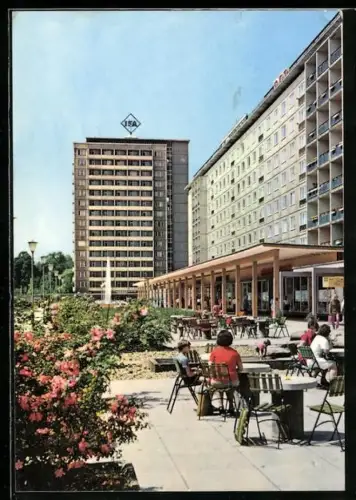 AK Karl-Marx-Stadt, Partie am Rosenhof