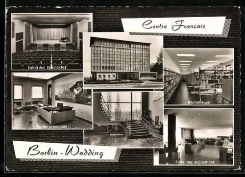 AK Berlin-Wedding, Centre Francais, Salle des spectacles, Entrée principale