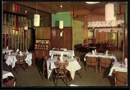 AK Brugge, Hansa-Hotel, Philipstockstraat 9, Eetzaal en salon