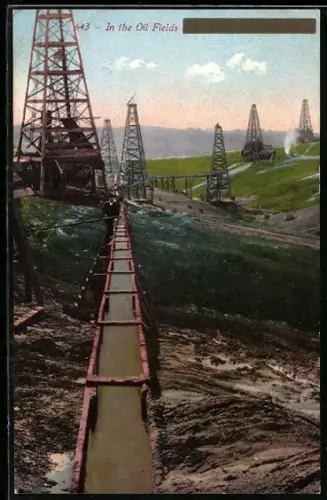 AK Coalinga, CA, In the Oil Fields, Erdöl