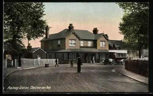 AK Clacton-on-Sea, Railway Station, Bahnhof