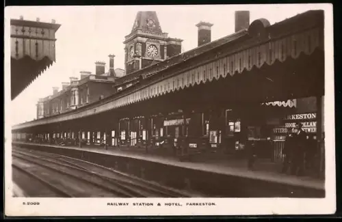 AK Parkeston, Railway Station & Hotel, Bahnhof