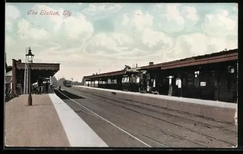 AK Ely, The Station, Bahnhof