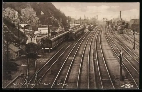 AK Hitchin, Goods Siding and Station, Bahnhof