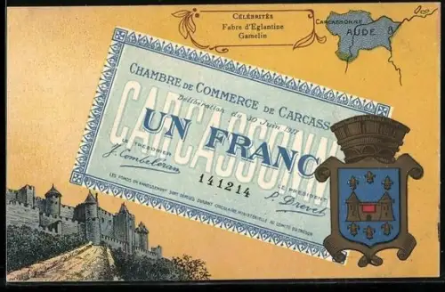 AK Carcass, Un billet d`une Franc