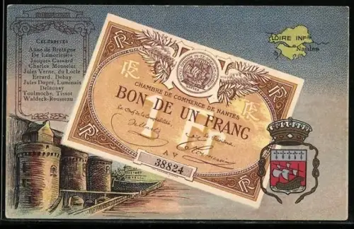 AK Nantes, Un billet d`un Franc