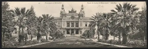 Klapp-AK Monaco, Facade du Casino de Monte-Carlo