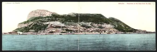 Klapp-AK Gibraltar, Panorama of the Rock from the Bay