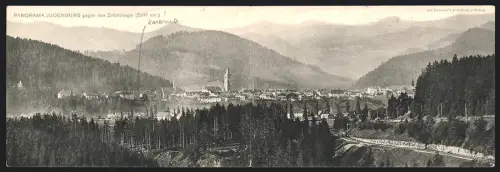 Klapp-AK Judenburg, Panorama gegen den Zirbitzkogel