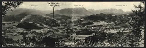 Klapp-AK Leoben, Panorama von der Moritzhöhe