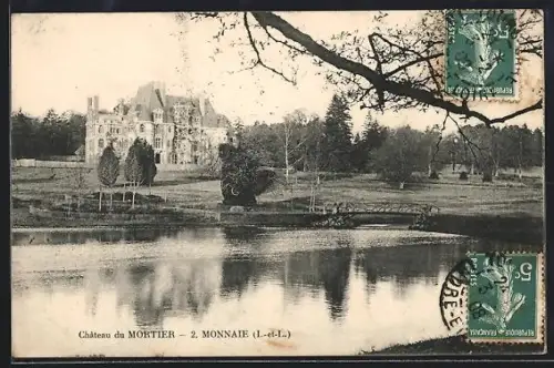 AK Monnaie /I.-et-L., Château de Mortier