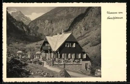 AK Bad Gastein, Gasthof Alraune am Nassfelderweg