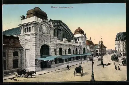 AK Basel, Bundesbahnhof