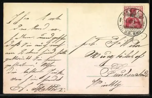 AK Basel, Bundesbahnhof