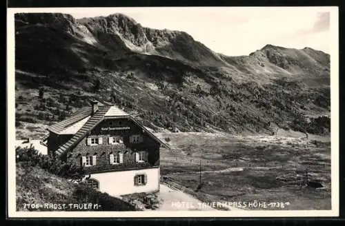 AK Tweng, Hotel Tauernpasshöhe