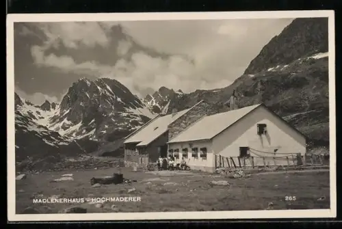 AK Madlenerhaus am Hochmaderer