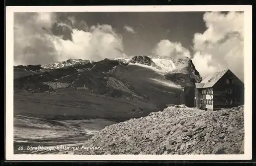 AK Strassburgerhütte, Berghütte mit Panüler