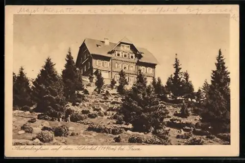AK Stubenberghaus auf dem Schöckel, Berghütte