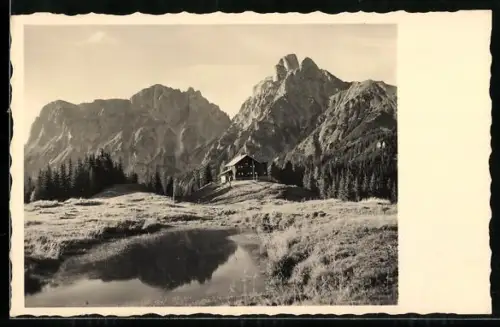 AK Mödlinger Hütte gegen Reichenstein und Sparafeld