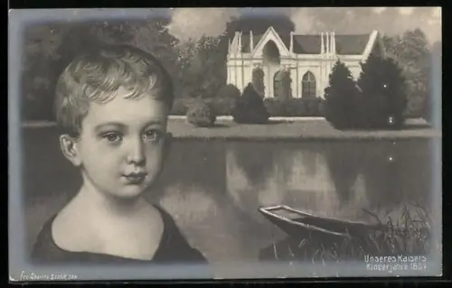 AK Unseres Kaisers Kinderjahre 1834 Franz Josef I. von Österreich