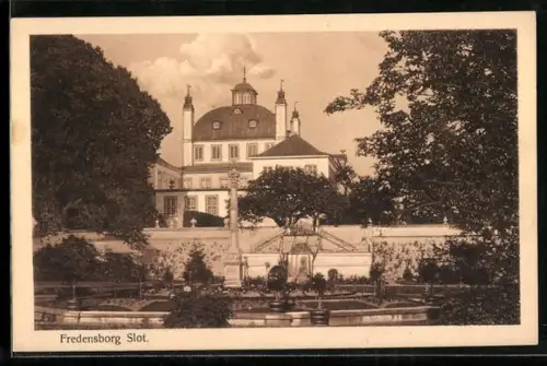 AK Fredensborg, Slot, Schloss mit Umgebung