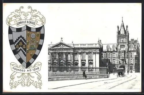 AK Cambridge, Cambridge University, Gonville & Caius, Studentenwappen